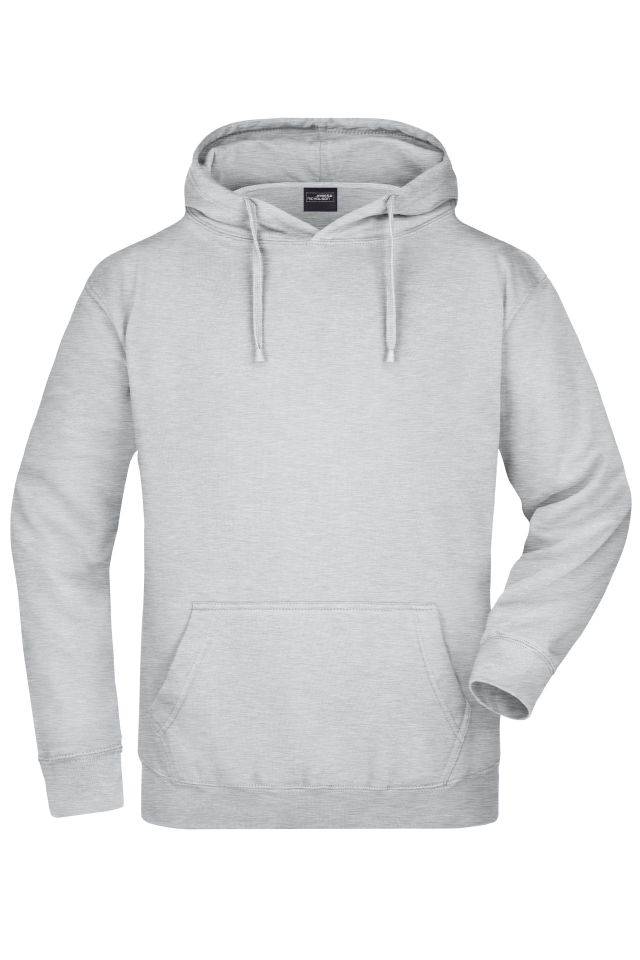 Hooded Sweat Klassisches Kapuzensweat grau, Gr. XL