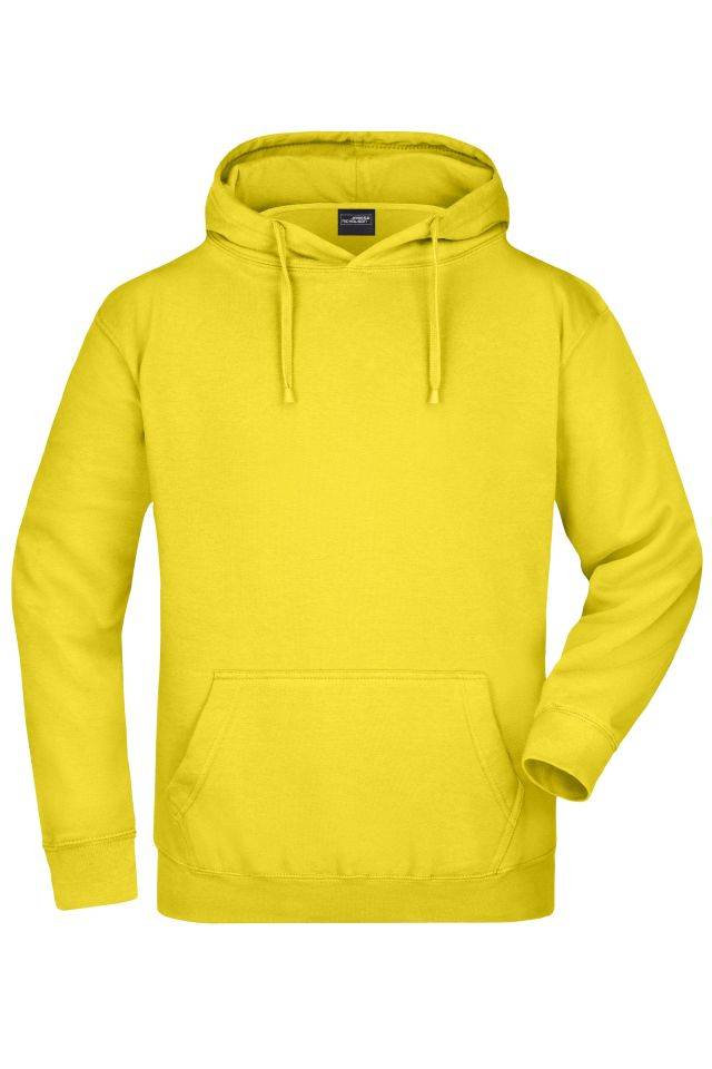 Hooded Sweat Klassisches Kapuzensweat gelb, Gr. XL