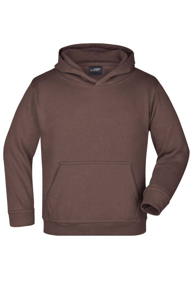 Hooded Sweat Junior Klassisches Kapuzensweat braun, Gr. M