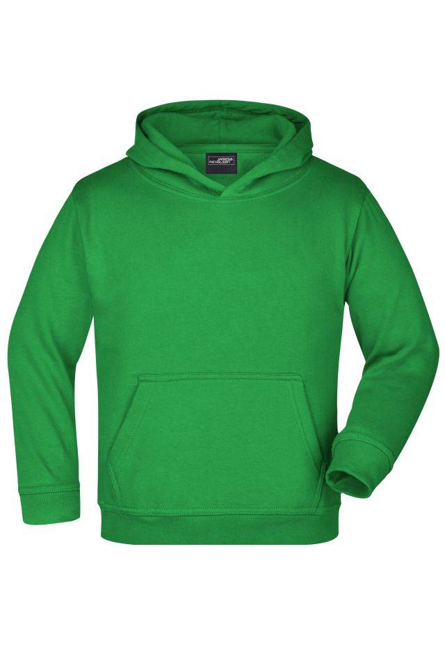 Hooded Sweat Junior Klassisches Kapuzensweat grün, Gr. XS