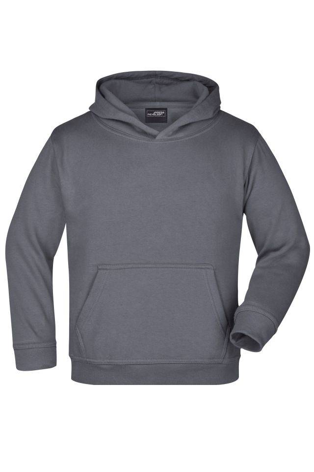 Hooded Sweat Junior Klassisches Kapuzensweat grau, Gr. S
