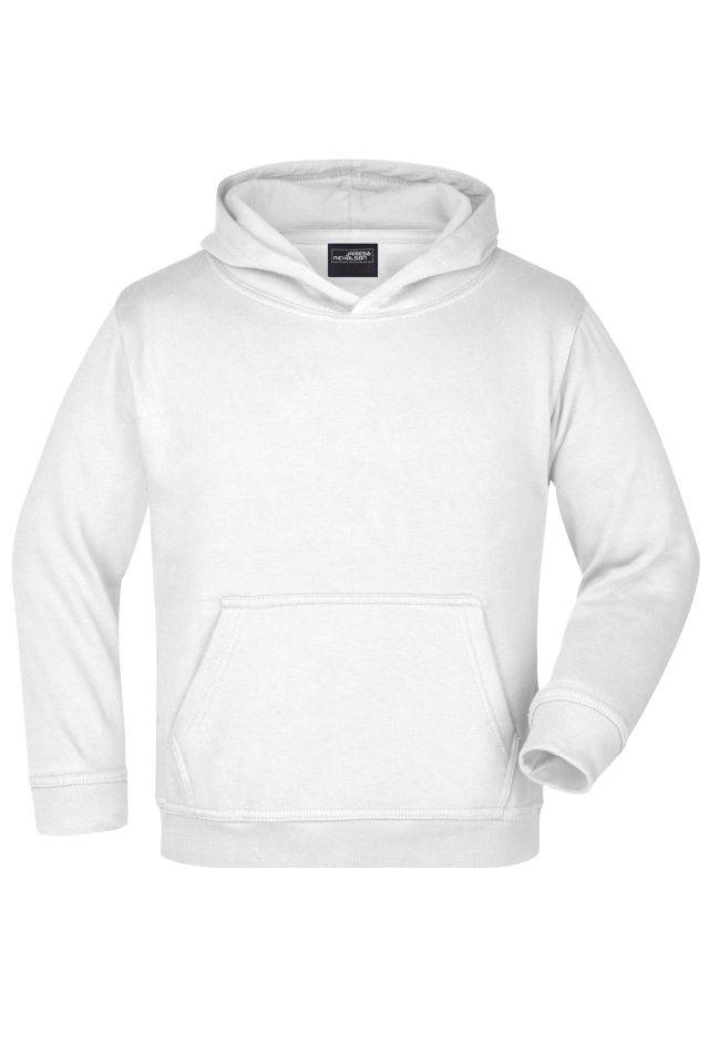 Hooded Sweat Junior Klassisches Kapuzensweat weiß, Gr. XXL