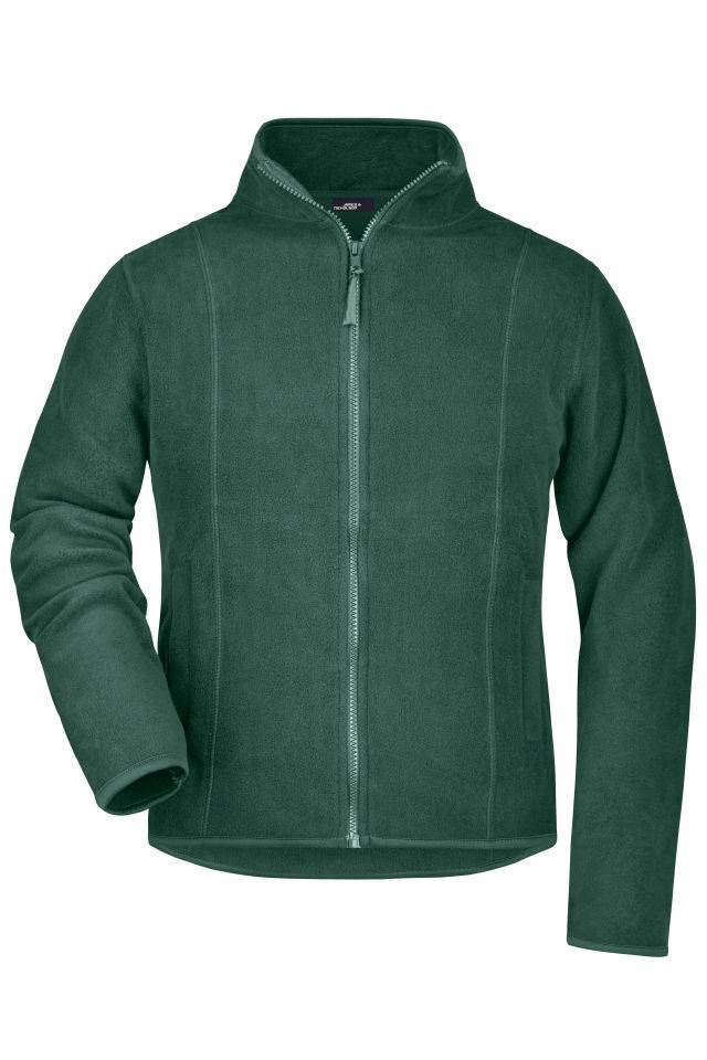 Girly Microfleece Jacket Leichte Jacke aus Microfleece grün, Gr. XXL