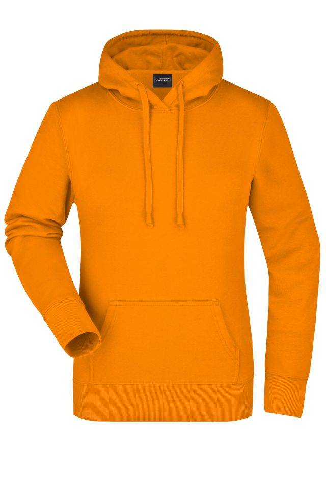 Ladies' Hooded Sweat Klassisches Kapuzensweat orange, Gr. XXL