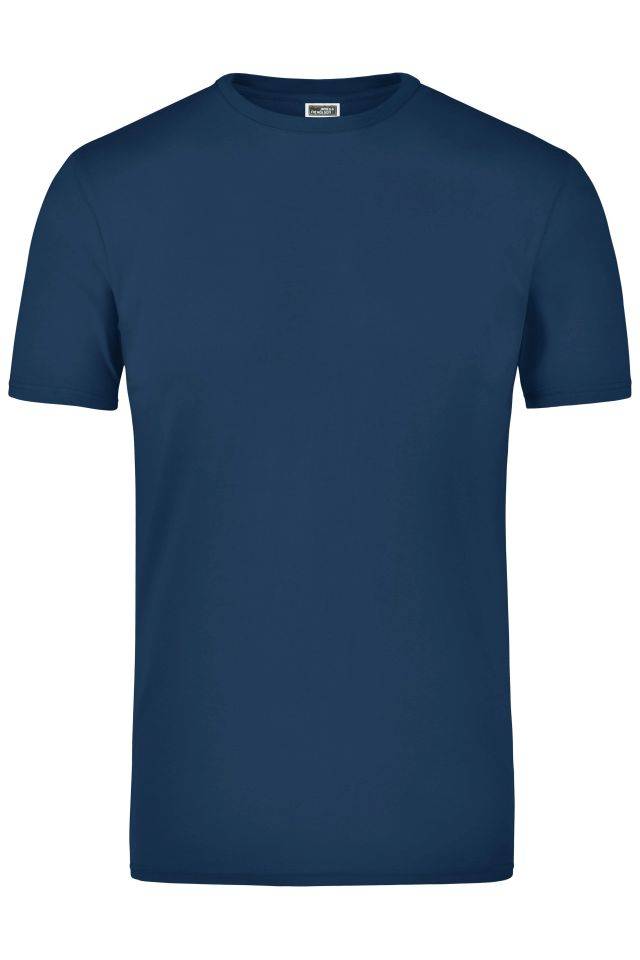 Elastic-T T-Shirt mit Elasthan blau, Gr. XL