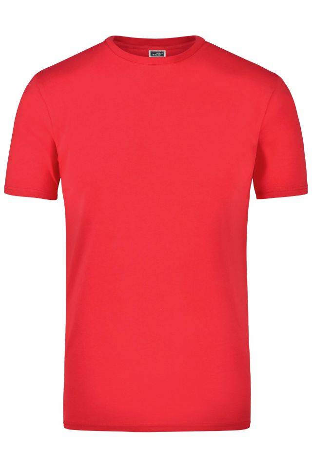 Elastic-T T-Shirt mit Elasthan rot, Gr. XL