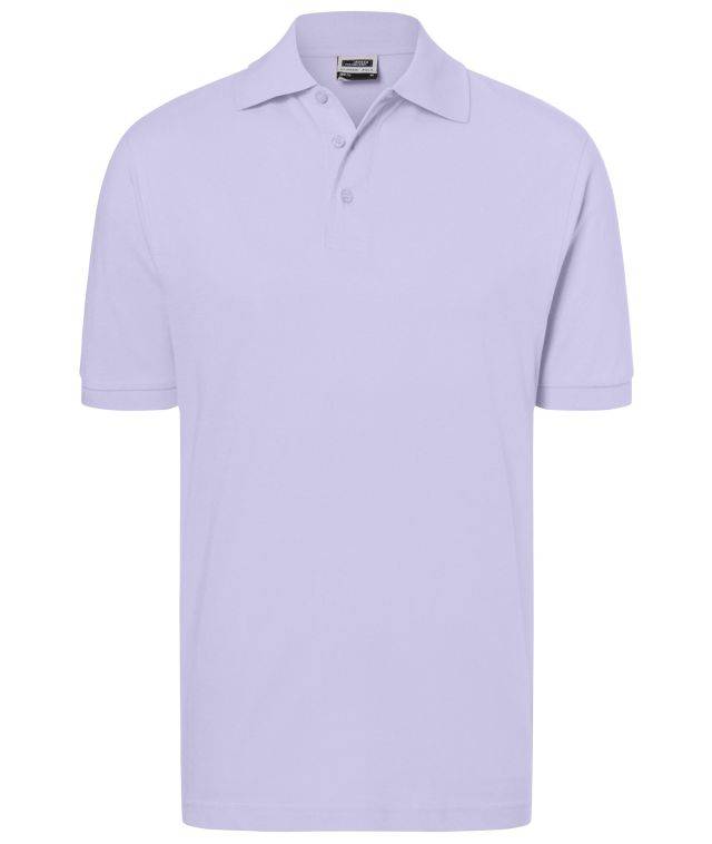Classic Polo Hochwertiges Polohemd mit Armbündchen lila, Gr. XXL