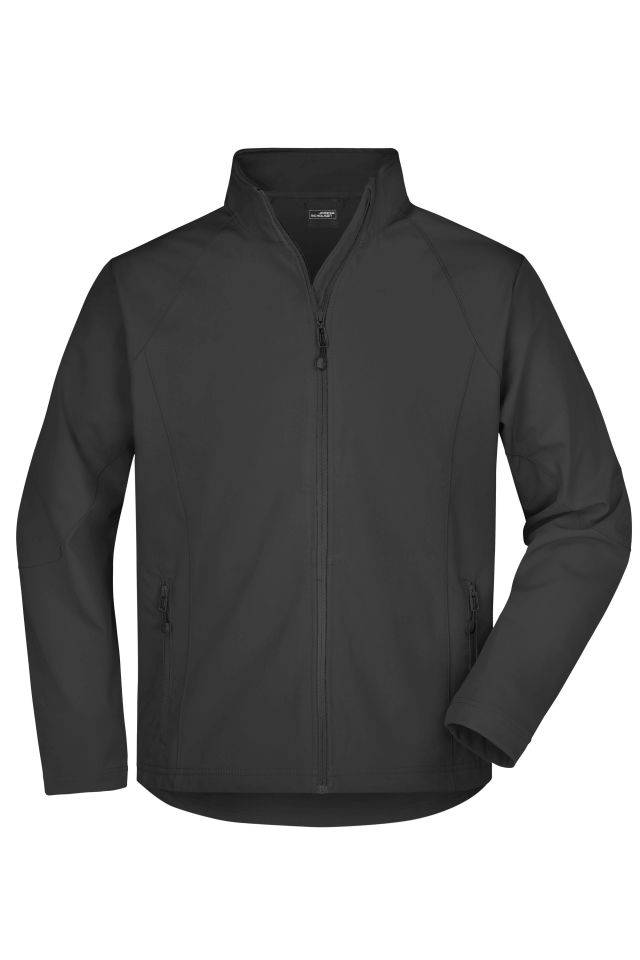 Men's Softshell Jacket Modische Softshelljacke schwarz, Gr. L