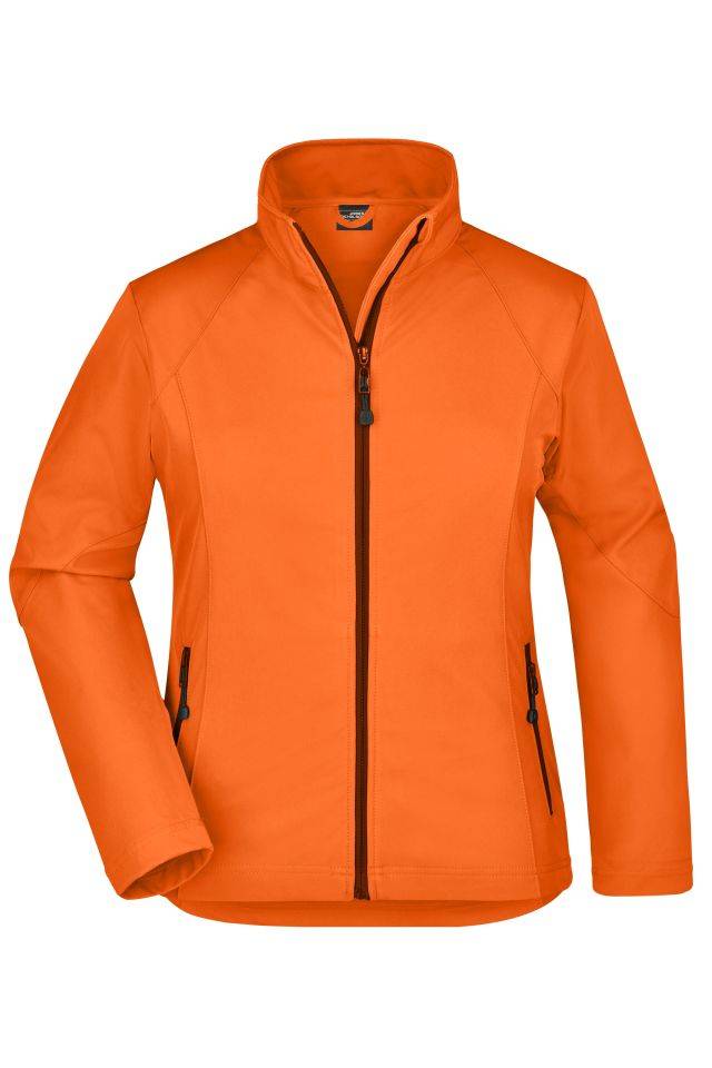 Ladies' Softshell Jacket Modische Softshelljacke orange, Gr. XL