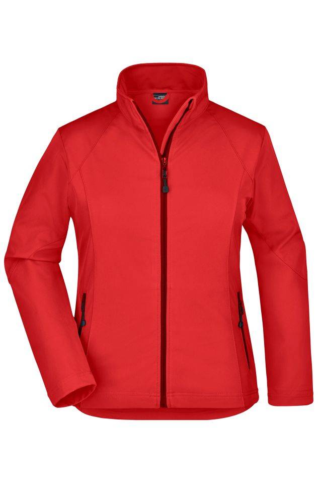 Ladies' Softshell Jacket Modische Softshelljacke rot, Gr. L