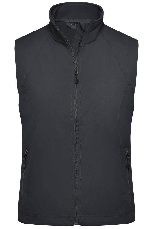 Ladies' Softshell Vest Modische Softshellweste schwarz, Gr. L
