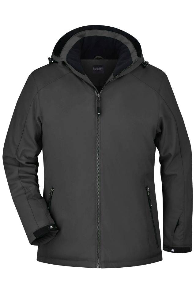 Ladies' Wintersport Jacket Elastische, gefütterte Softshelljacke schwarz, Gr. L