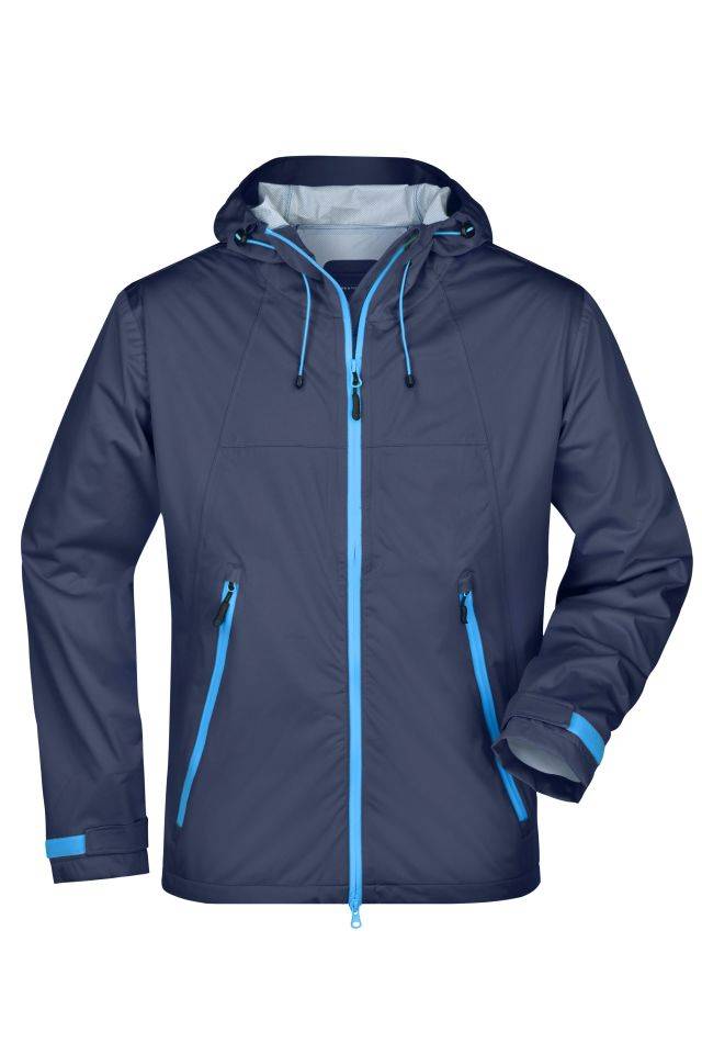 Men's Outdoor Jacket Ultraleichte Softshell-Jacke für extreme Wetterbedingungen blau, Gr. XXL