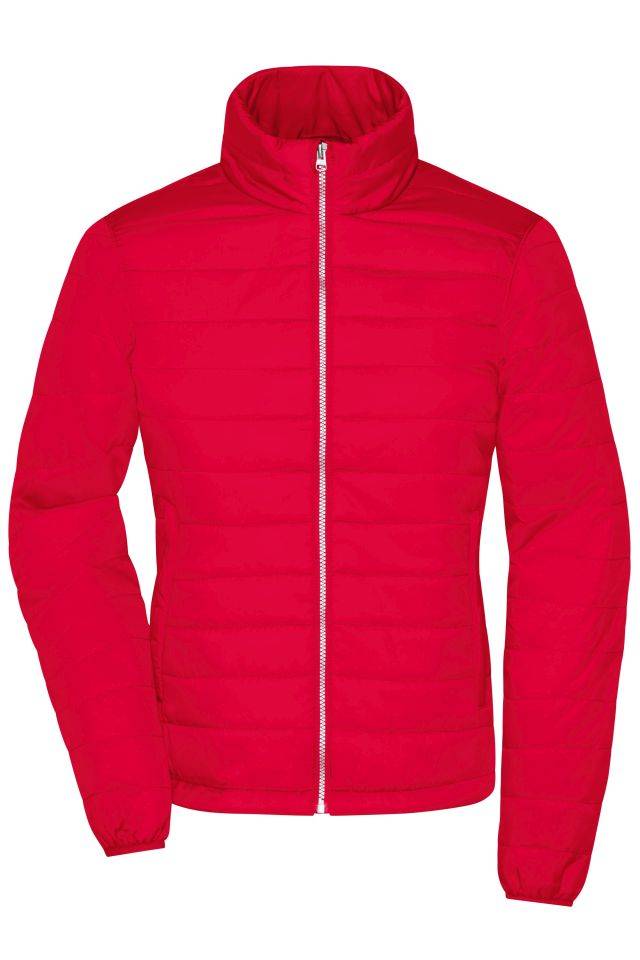 Ladies' Padded Jacket Leichte, wattierte Steppjacke rot, Gr. S