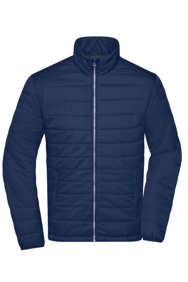 Men's Padded Jacket Leichte, wattierte Steppjacke blau, Gr. 3XL