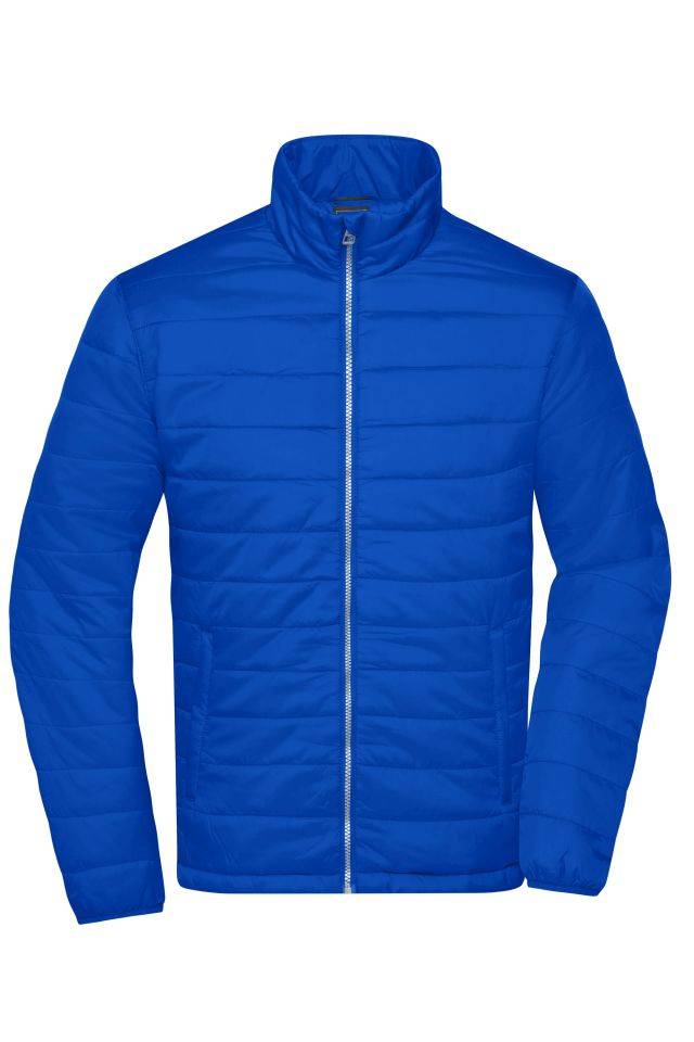 Men's Padded Jacket Leichte, wattierte Steppjacke blau, Gr. L