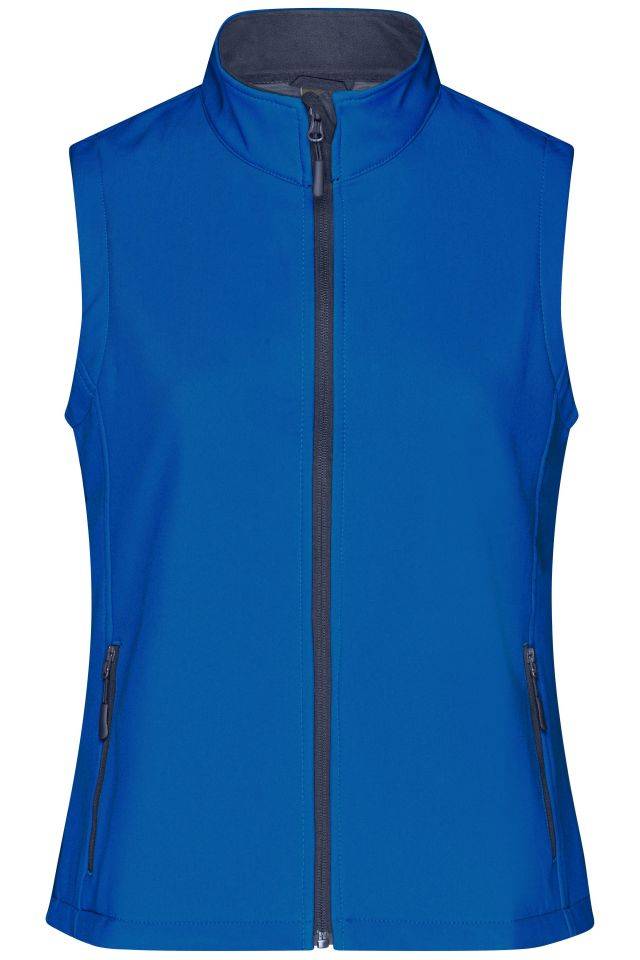 Ladies' Promo Softshell Vest Softshellweste für Promotion und Freizeit blau, Gr. S