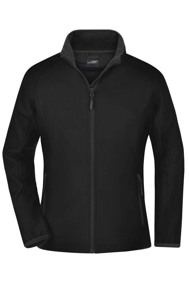 Ladies' Promo Softshell Jacket Softshelljacke für Promotion und Freizeit schwarz, Gr. S