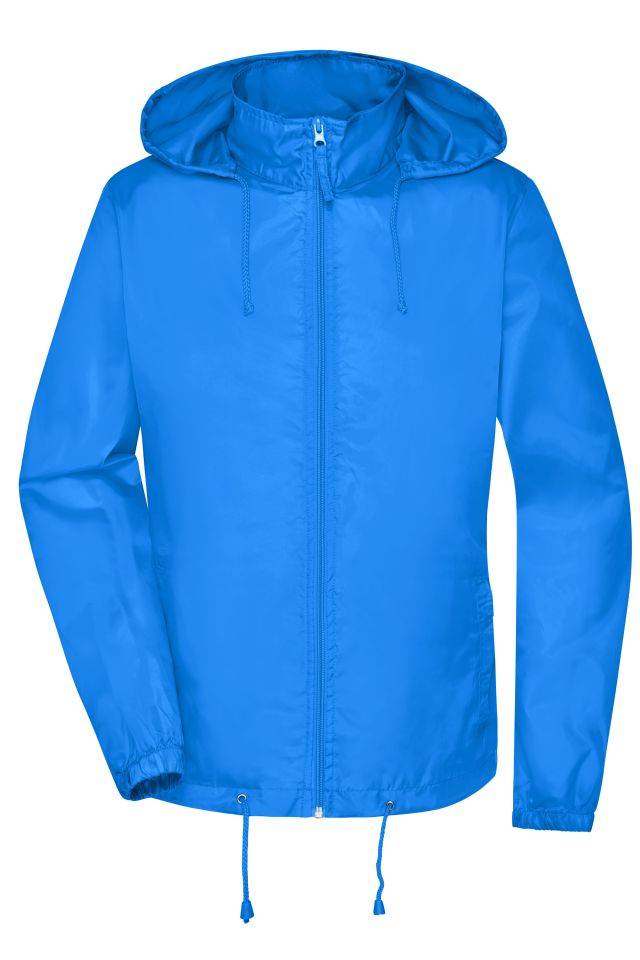 Ladies' Promo Jacket Windbreaker für Promotion und Freizeit blau/neon, Gr. L
