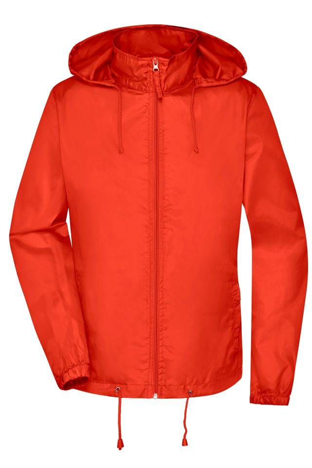 Ladies' Promo Jacket Windbreaker für Promotion und Freizeit orange/neon, Gr. L