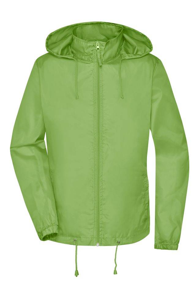 Ladies' Promo Jacket Windbreaker für Promotion und Freizeit grün, Gr. M