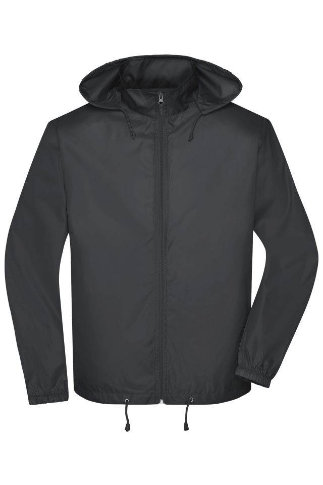 Men's Promo Jacket Windbreaker für Promotion und Freizeit schwarz, Gr. XXL