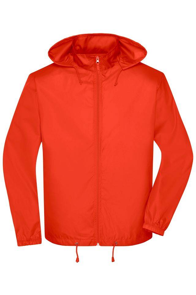 Men's Promo Jacket Windbreaker für Promotion und Freizeit orange/neon, Gr. 3XL