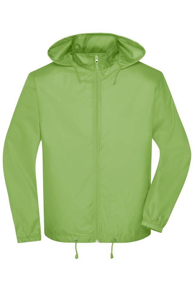 Men's Promo Jacket Windbreaker für Promotion und Freizeit grün, Gr. M