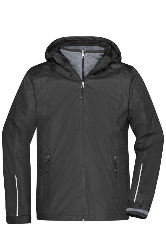 Men's 3-in-1-Jacket Funktionelle Doppeljacke, 3 Tragevariationen, vielseitig einsetzbar, Fleece-Innenjacke leicht auszip