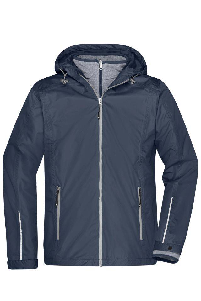 Men's 3-in-1-Jacket Funktionelle Doppeljacke, 3 Tragevariationen, vielseitig einsetzbar, Fleece-Innenjacke leicht auszip