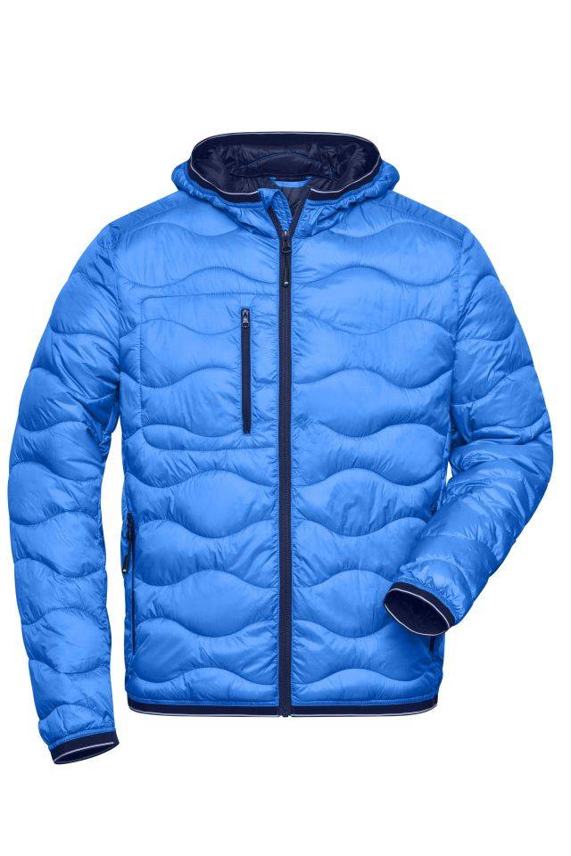 Men's Padded Jacket Gesteppte Jacke mit DuPont™ Sorona® Wattierung (nachwachsender, pflanzlicher Rohstoff) blau, Gr. 3XL