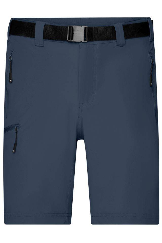 Men's Trekking Shorts Bi-elastische kurze Outdoorhose blau, Gr. XL