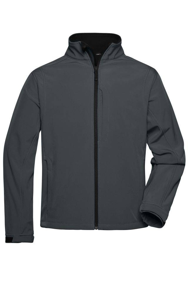 Men's Softshell Jacket Trendige Jacke aus Softshell grau, Gr. XXL