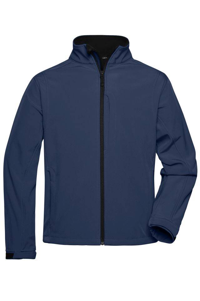 Men's Softshell Jacket Trendige Jacke aus Softshell blau, Gr. S