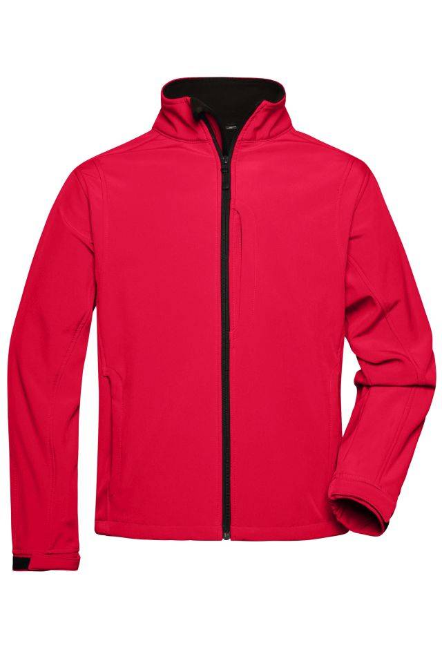 Men's Softshell Jacket Trendige Jacke aus Softshell rot, Gr. XXL