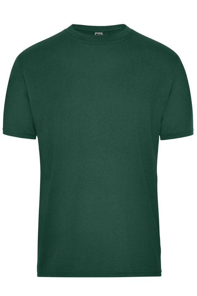 Men's BIO Workwear T-Shirt Strapazierfähiges und pflegeleichtes T-Shirt grün, Gr. 3XL