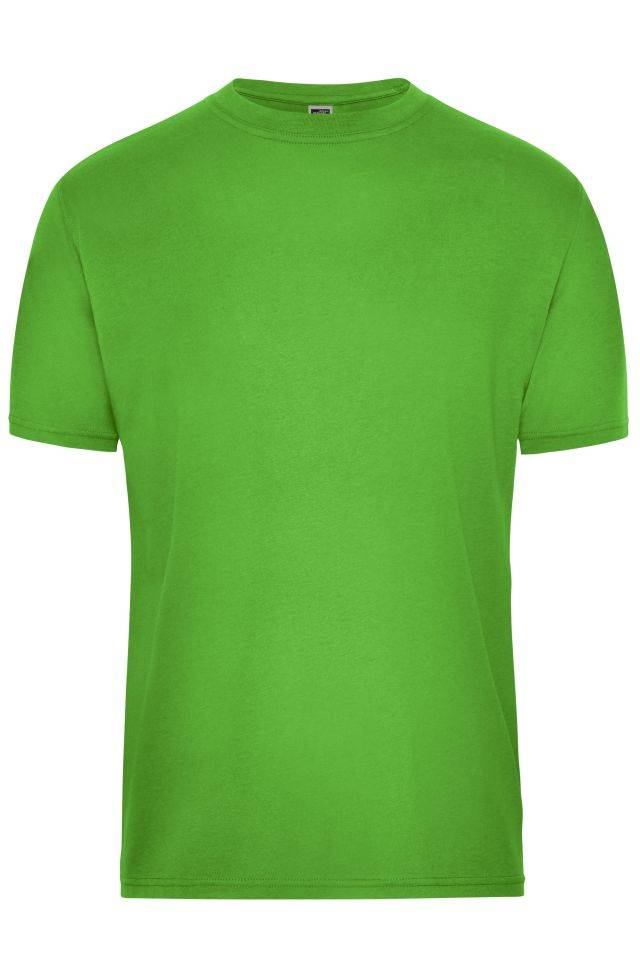 Men's BIO Workwear T-Shirt Strapazierfähiges und pflegeleichtes T-Shirt grün, Gr. 6XL