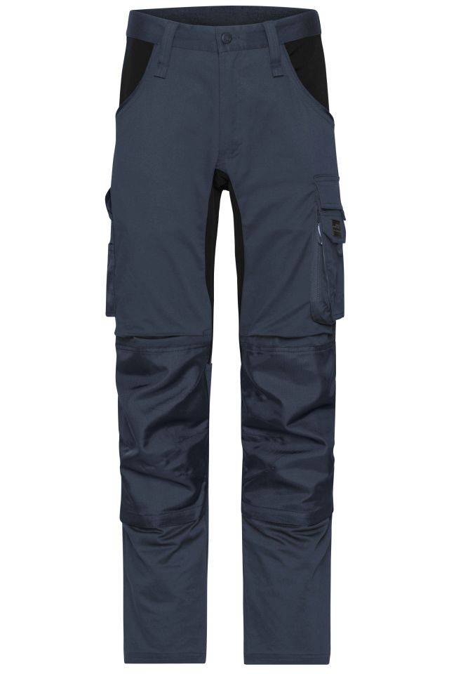 Workwear Stretch-Pants Slim Line Spezialisierte Arbeitshose in schmaler Schnittführung mit elastischen Einsätzen und fun