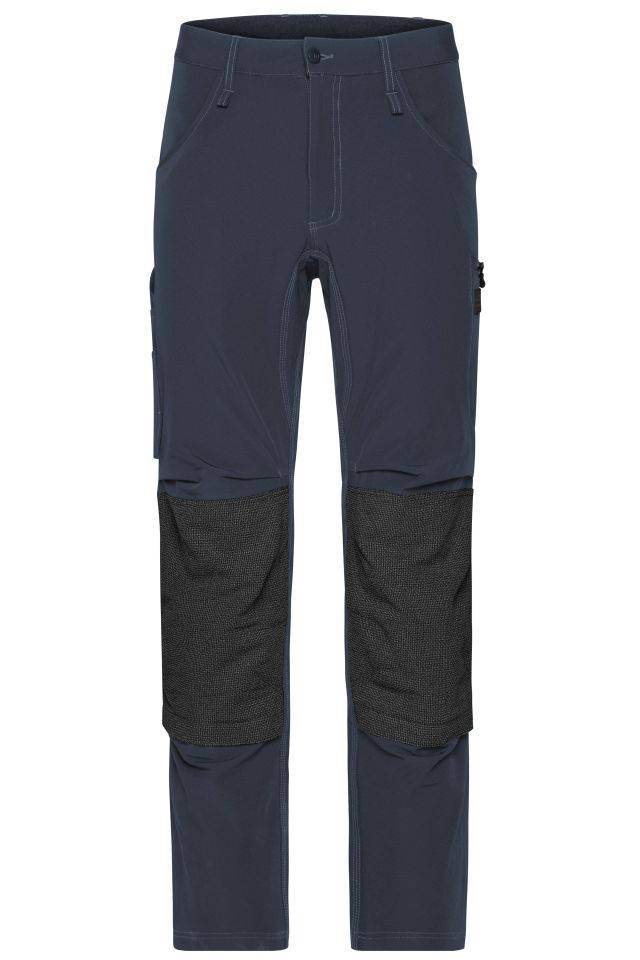 Workwear Pants 4-Way Stretch Slim Line Moderne Arbeitshose in schmaler Schnittführung mit funktionellen Details grau, Gr