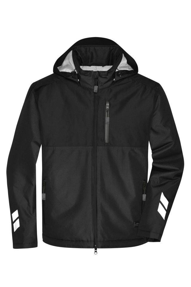 Padded Hardshell Workwear Jacket Professionelle, wattierte, wind- und wasserdichte, atmungsaktive Arbeitsjacke für extre