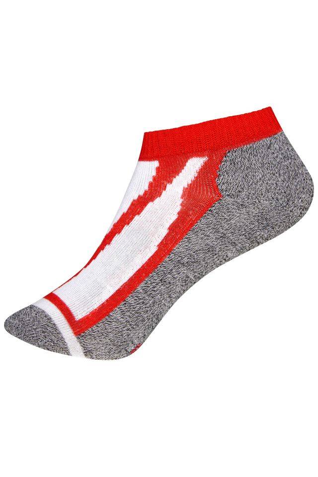 Sneaker Socks Funktions- und Sport-Sneakersocke rot, Gr. 39-41