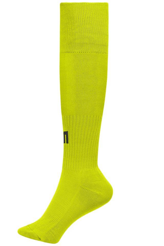 Team Socks Stutzenstrumpf für Kinder und Erwachsene gelb, Gr. L