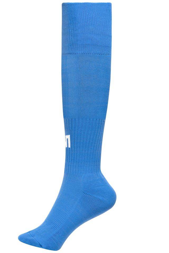 Team Socks Stutzenstrumpf für Kinder und Erwachsene blau, Gr. XL