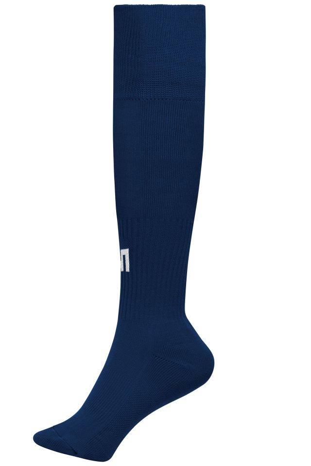 Team Socks Stutzenstrumpf für Kinder und Erwachsene blau, Gr. L
