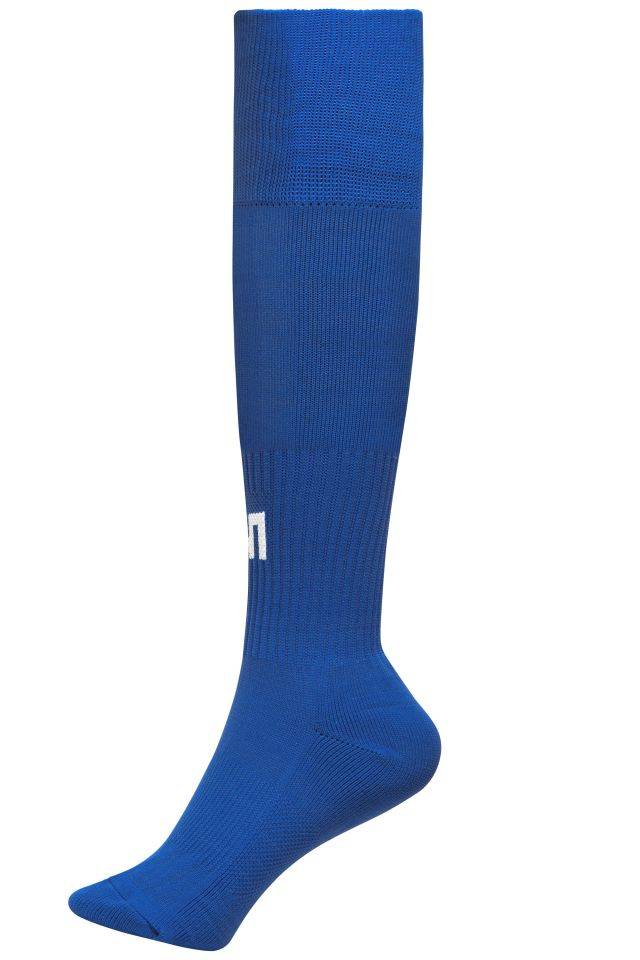 Team Socks Stutzenstrumpf für Kinder und Erwachsene blau, Gr. XL