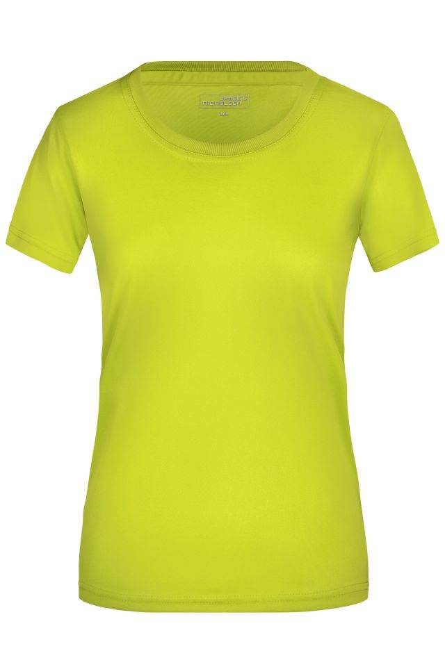 Ladies' Active-T Funktions T-Shirt für Freizeit und Sport gelb, Gr. XS