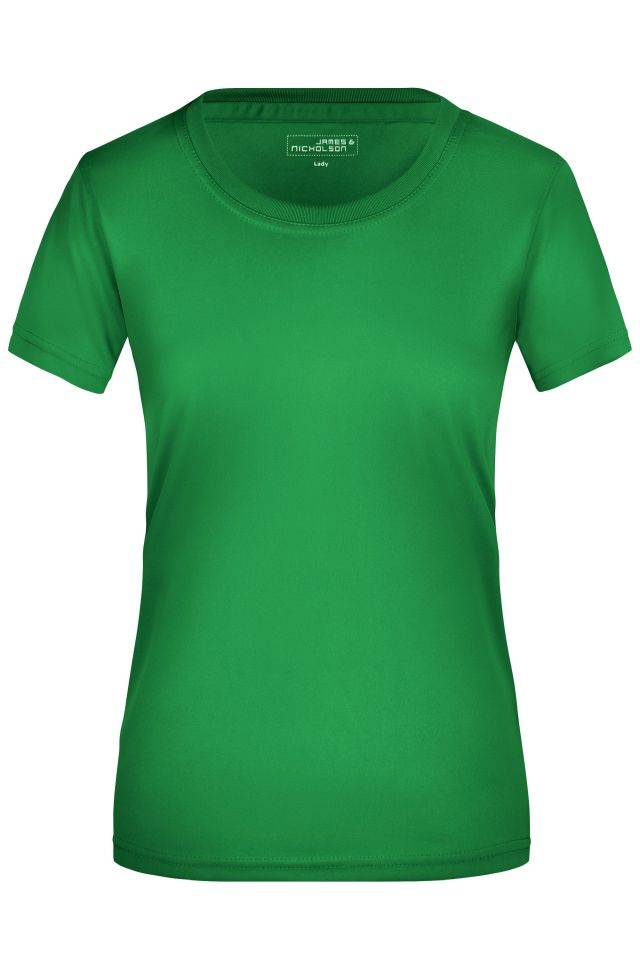 Ladies' Active-T Funktions T-Shirt für Freizeit und Sport grün, Gr. M