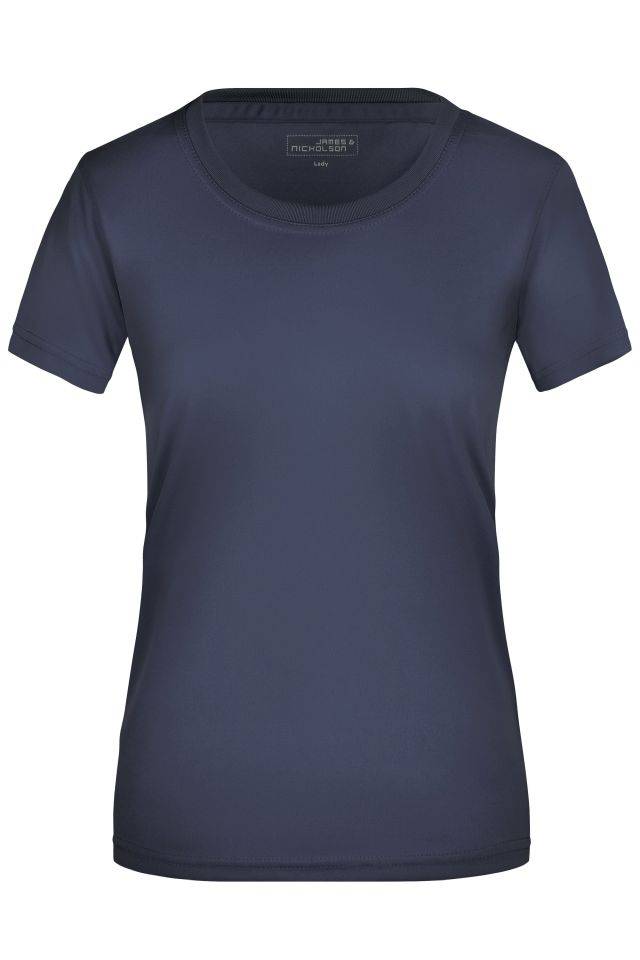 Ladies' Active-T Funktions T-Shirt für Freizeit und Sport blau, Gr. XS