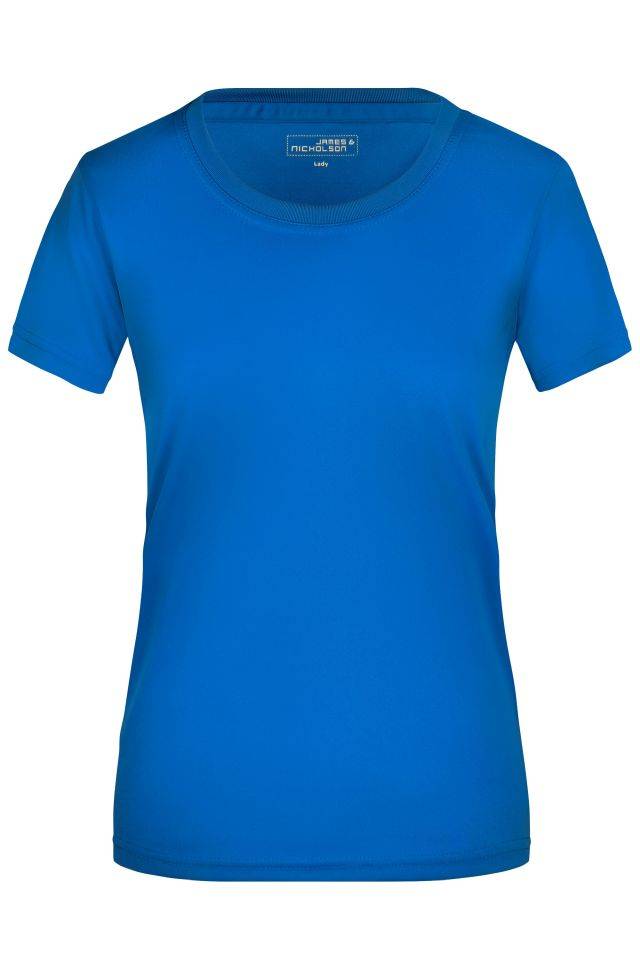 Ladies' Active-T Funktions T-Shirt für Freizeit und Sport blau, Gr. XXL
