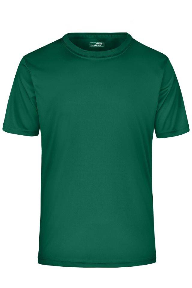 Men's Active-T Funktions T-Shirt für Freizeit und Sport grün, Gr. M